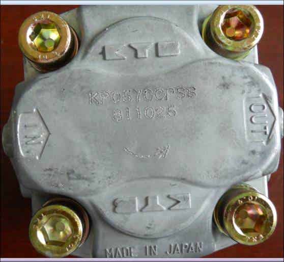 日本kyb油泵，齒輪泵KP0553CPSS