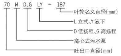 WDLY型泵系單級立式雜質泵